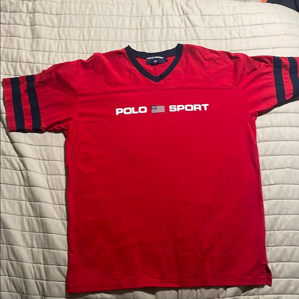 Polo by Ralph Lauren Men's Red Shirt